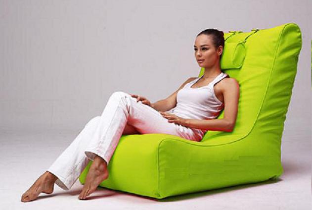   Ghế lười hạt xốp sofa đơn vải Kate Việt Nam