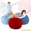 Ghế Lười Giọt Nước Size S (60 X 80cm) Vải Nhung Nhập Khẩu Hàn Quốc