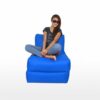 Gối Lười Sofa Kiêm Giường (170 X 60 X 65cm) Vải Kate Việt Nam