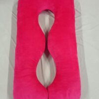 Gối ôm Bà Bầu GOB06   Vải Nhung Lạnh Hàn Quốc